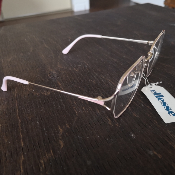 Vintage 90s Ellesse Pink Gold Square Frames - Picture 6 of 6